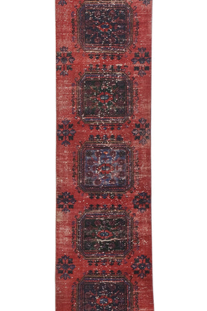 Vintage Turkish Runner Rug 2'7'' x 21'2''