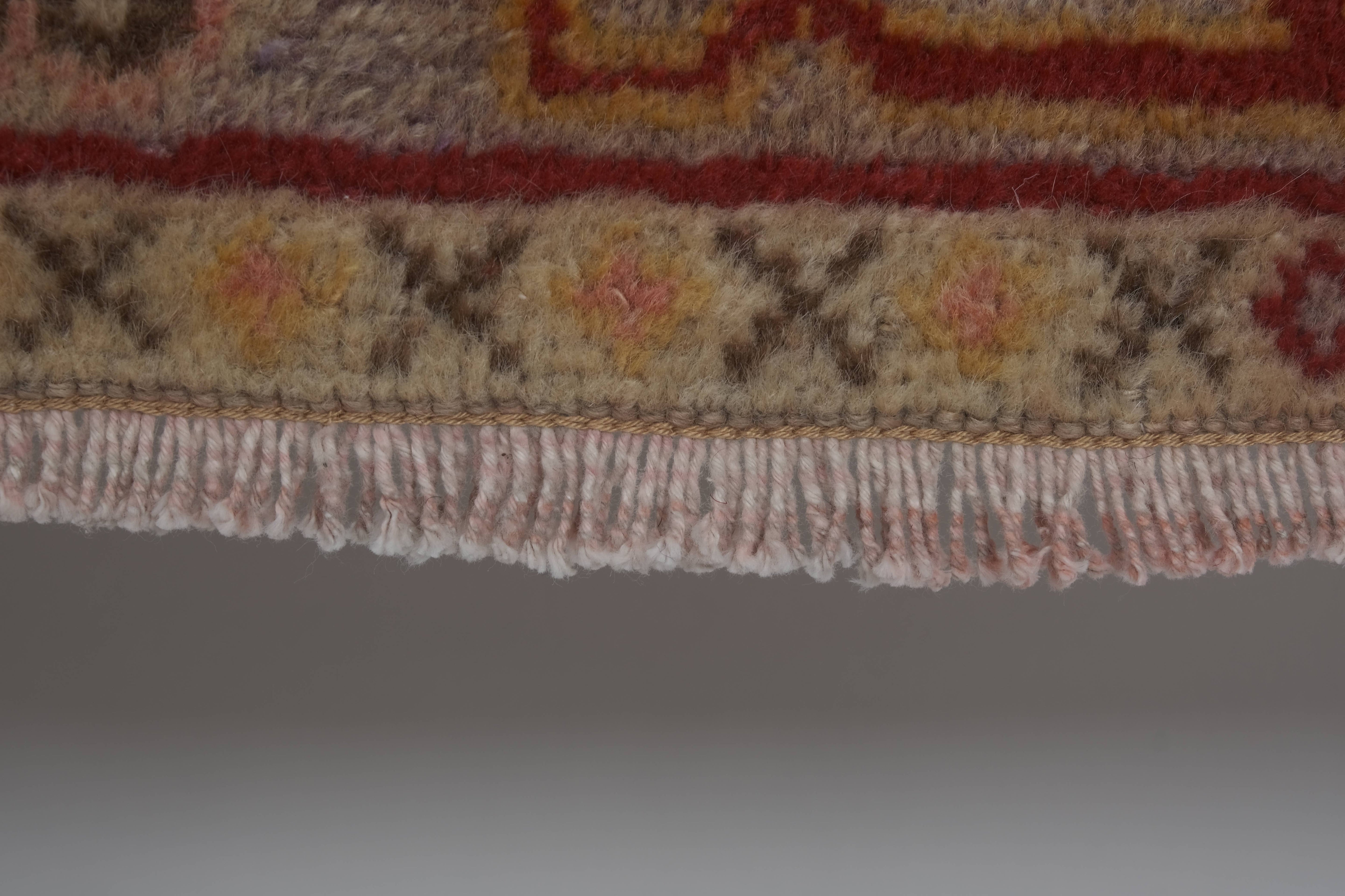 Vintage Oushak Rug 3'5'' x 7'4''