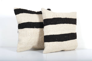 Kilim Pillow Cover Set of 2 | 16'' x 16''