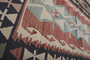 Vintage Turkish Anatolian Kilim Rug 4'8'' x 7'3''