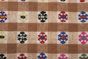 Vintage Turkish Kilim Rug 6'6'' x 8'1''