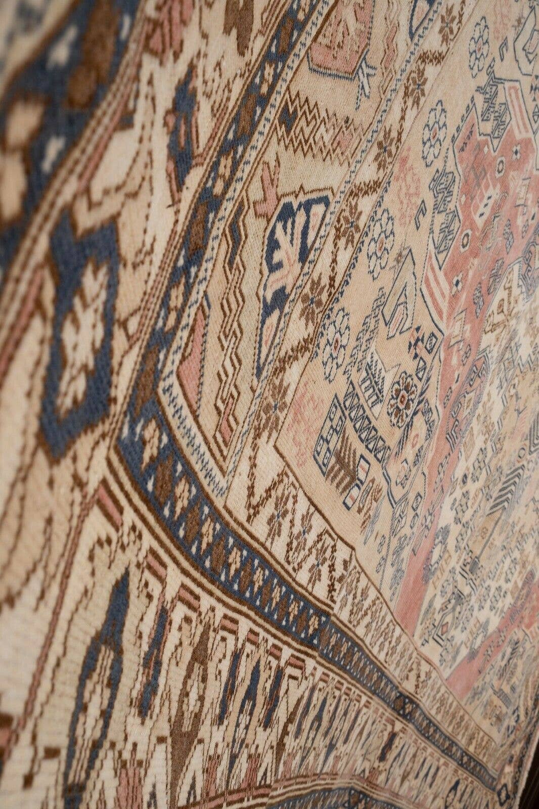 Vintage Turkish Karapinar Rug 6'8'' x 10'10''