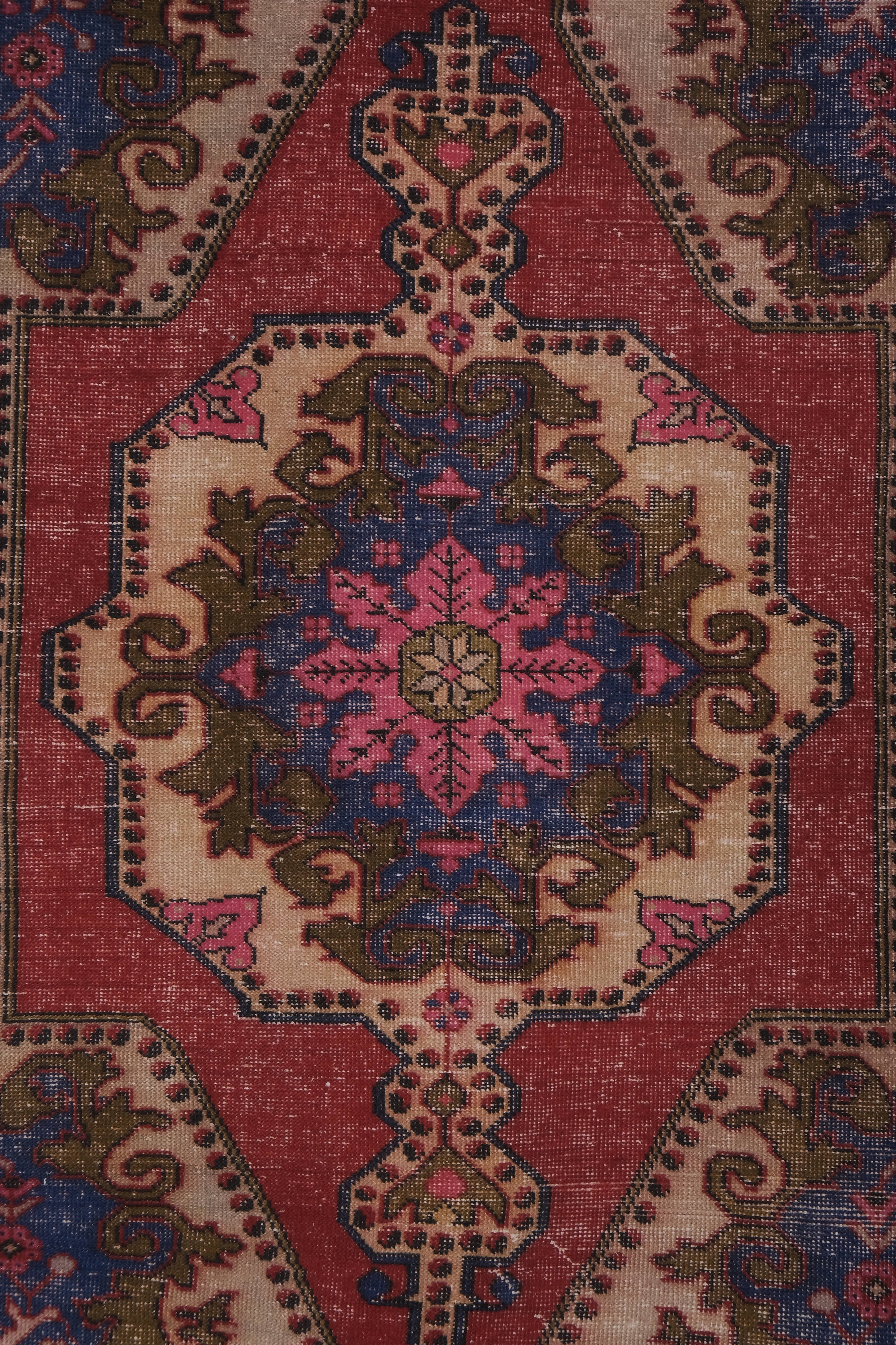 Vintage Oushak Rug 4'5'' x 7'3''