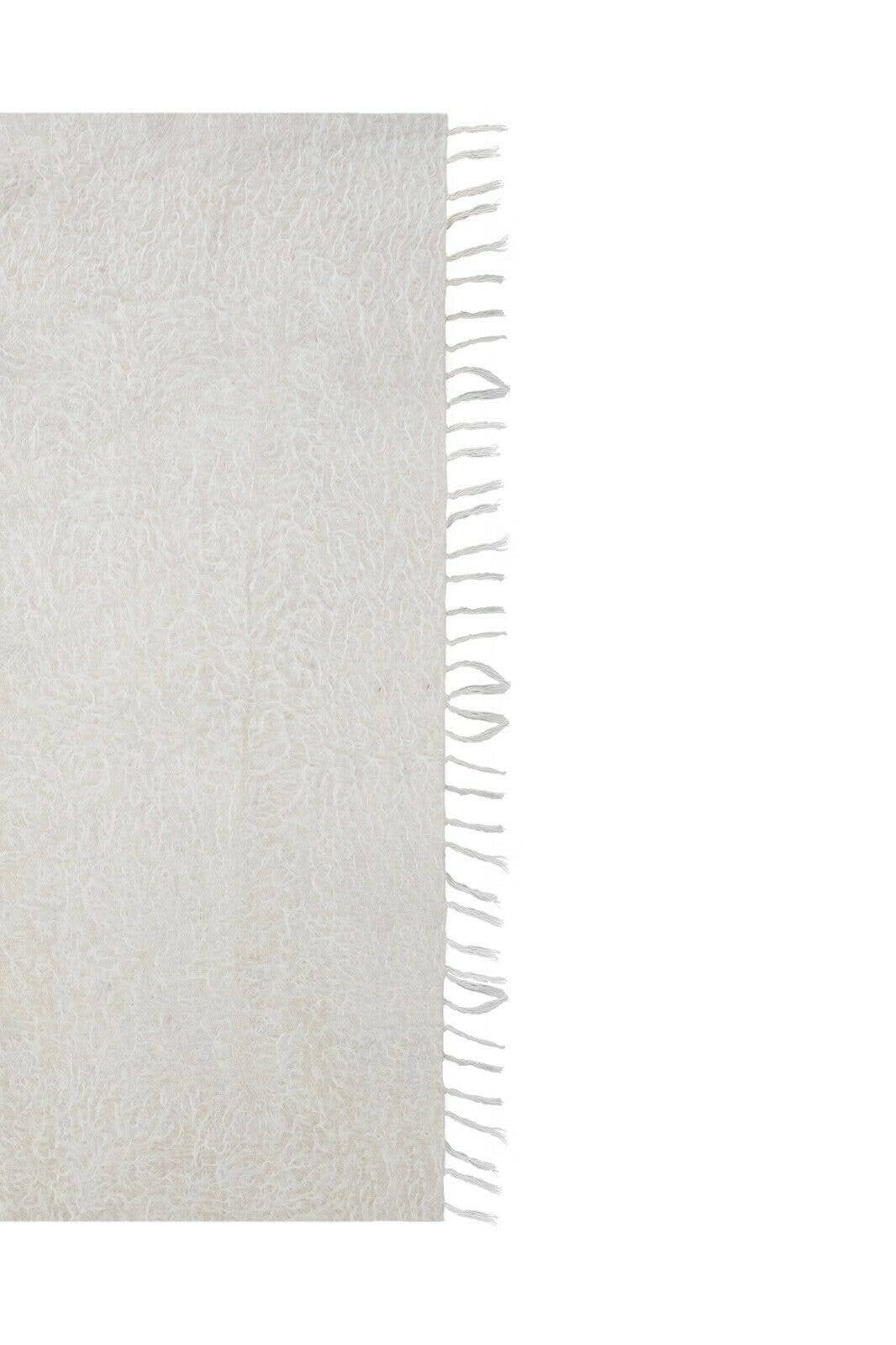 Handwoven Siirt Wool Blanket 4'2'' x 6'2''