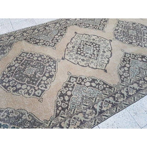 Vintage Oushak Runner 4'8'' x 12'10''