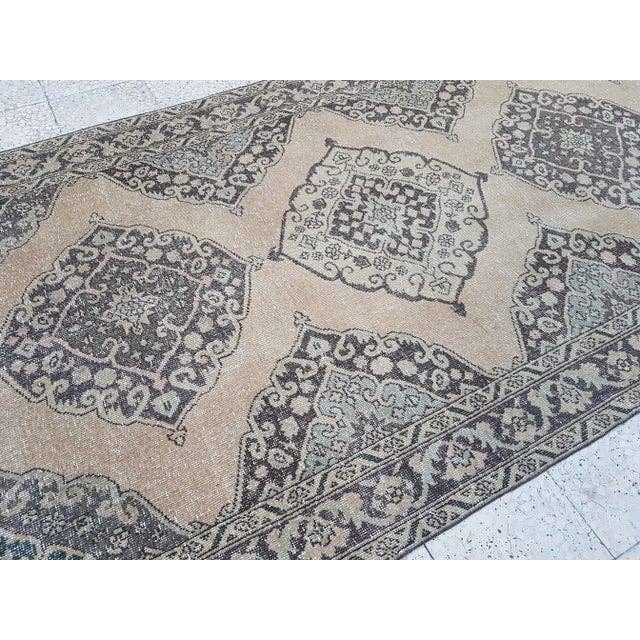 Vintage Oushak Runner 4'8'' x 12'10''