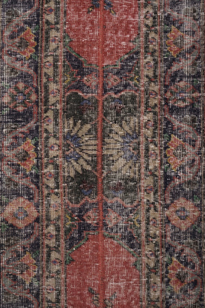 Vintage Turkish Runner Rug 2'2'' x 11'8''