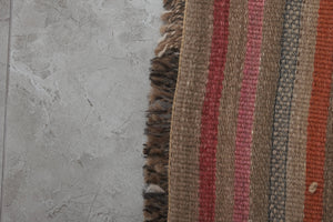 Vintage Turkish Kilim Runner 2'3'' x 18'7''