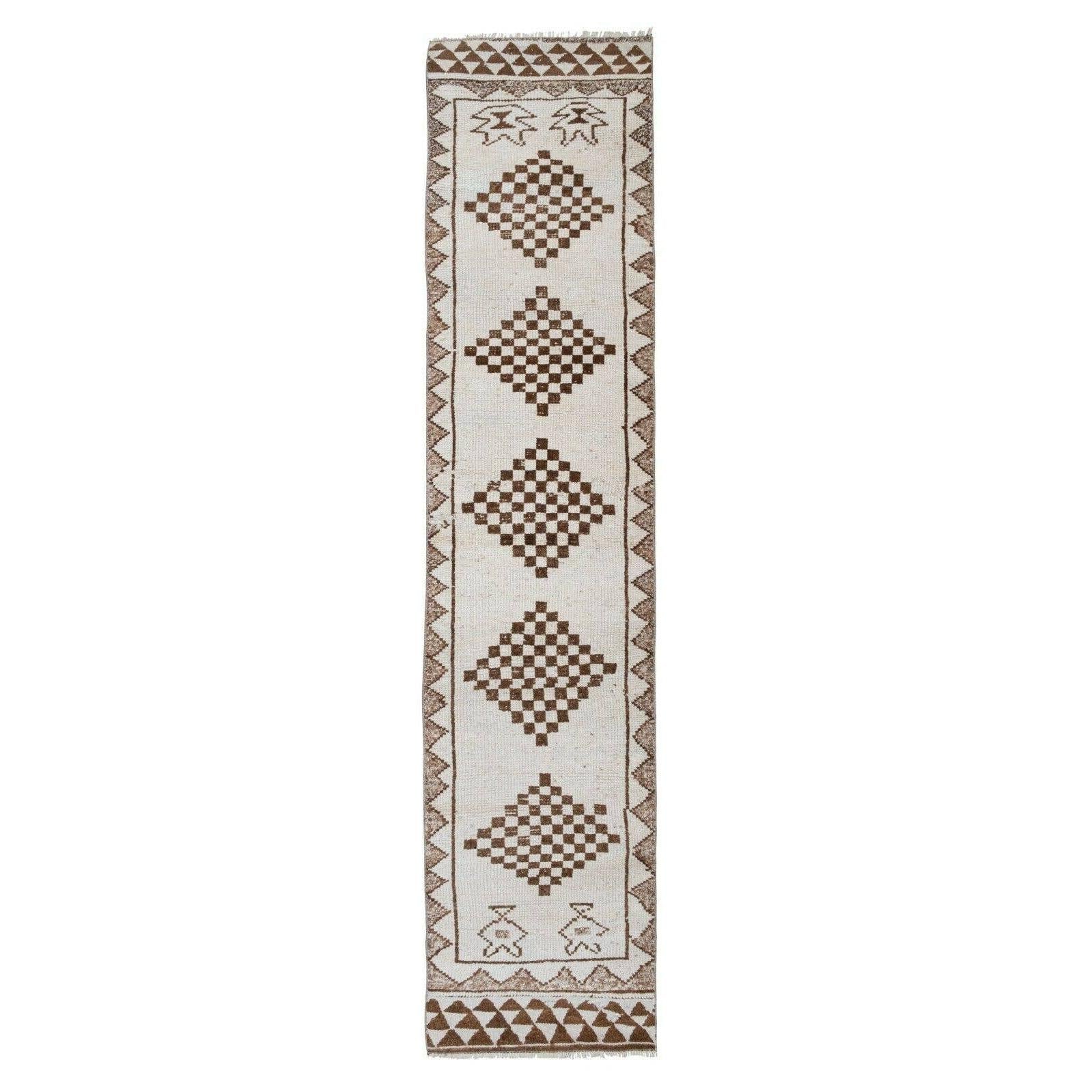 Vintage Herki Runner Rug 5'10'' x 11'6''