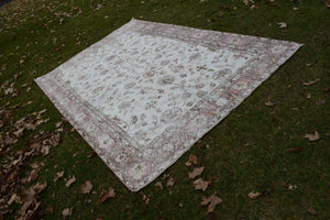 Vintage Oushak Rug 6'5'' x 10'