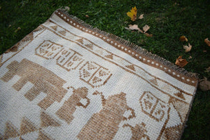Vintage Herki Runner Rug 2'11'' x 13'3''