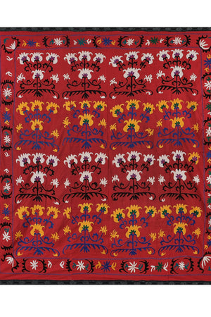 Suzani Wall Hanging & Bedspread | 7'3'' x 7'6''
