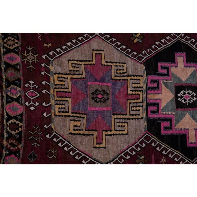 Vintage Kars Kilim Rug 5'5'' x 13'11''