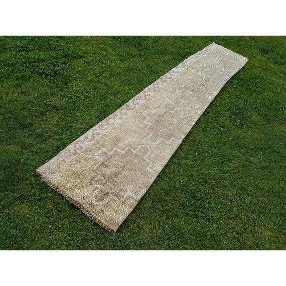 Vintage Turkish Runner Rug 2' x 11'5''