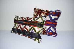 Kilim Pillow Cover Set of 2 | 16'' x 16''