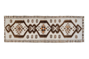 Vintage Herki Runner Rug 3'10'' x 12'1''
