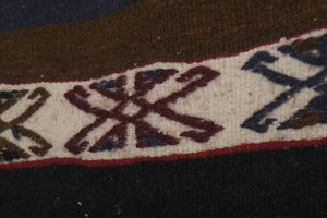 Vintage Turkish Kilim Runner 2'1'' x 17'10''
