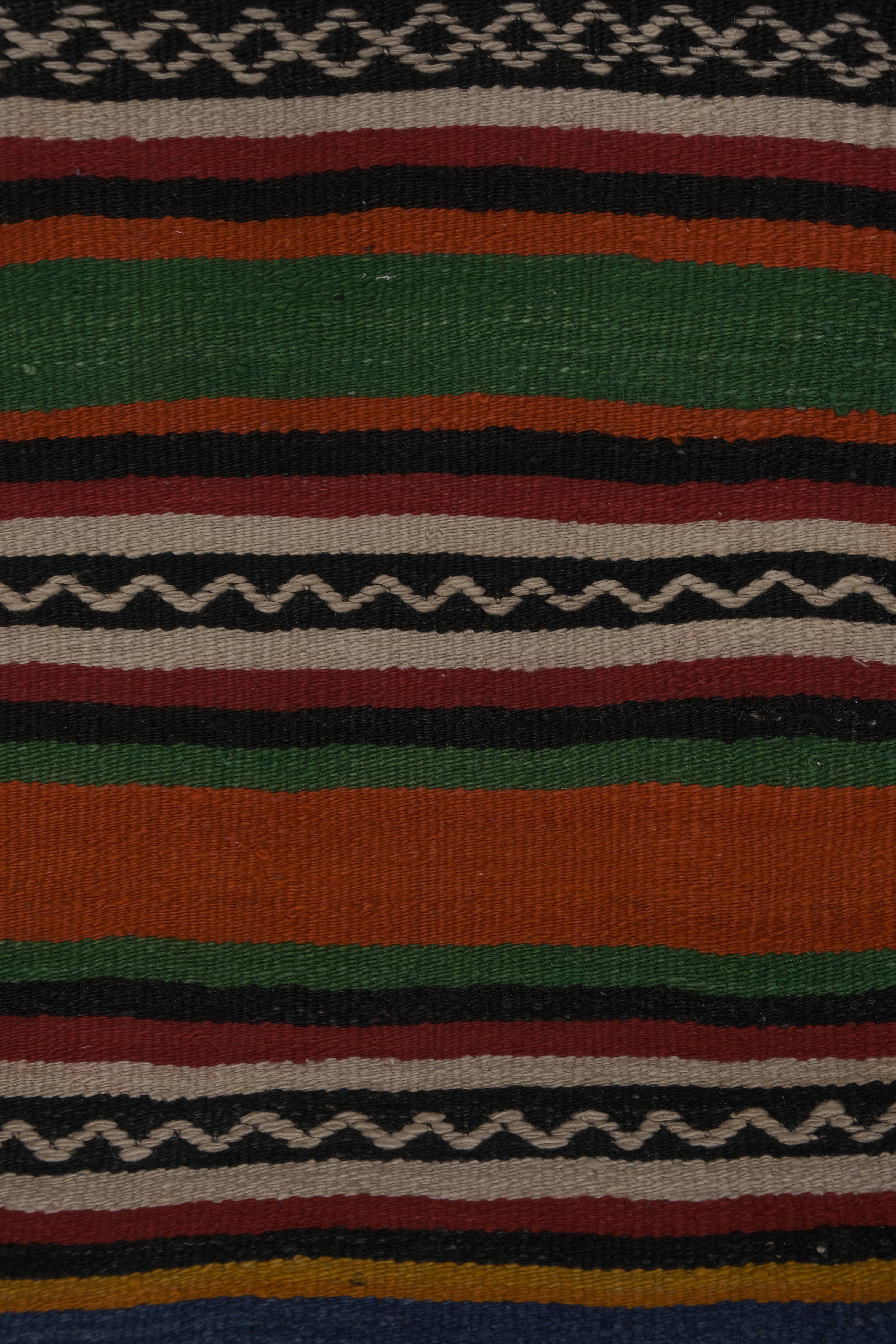 Vintage Turkish Kilim Runner 2'1'' x 21'3''