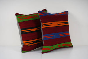 Kilim Pillow Cover Set of 2 | 20'' x 20''