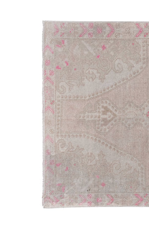 Vintage Oushak Rug 4'1'' x 7'1''