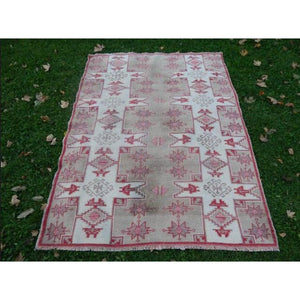 Vintage Oushak Rug 4'9'' x 6'