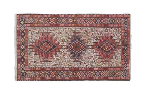 Vintage Turkish Soumac Rug 3'11'' x 6'3''