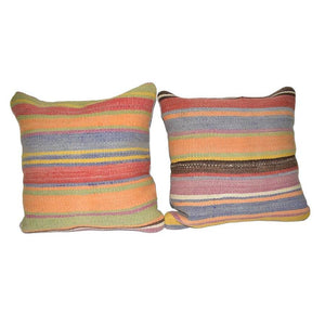 Kilim Pillow Cover Set of 2 | 16'' x 16''