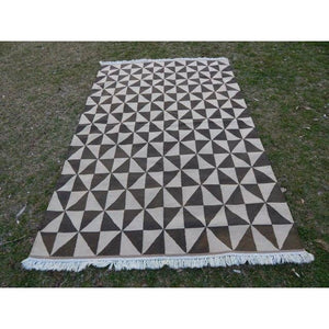 Vintage Turkish Kilim Rug 4'3'' x 6'8''