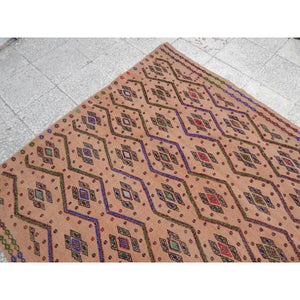 Vintage Karapinar Kilim Rug 5' x 9'5''