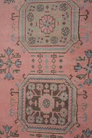 Vintage Turkish Runner Rug 2'6'' x 21'8''