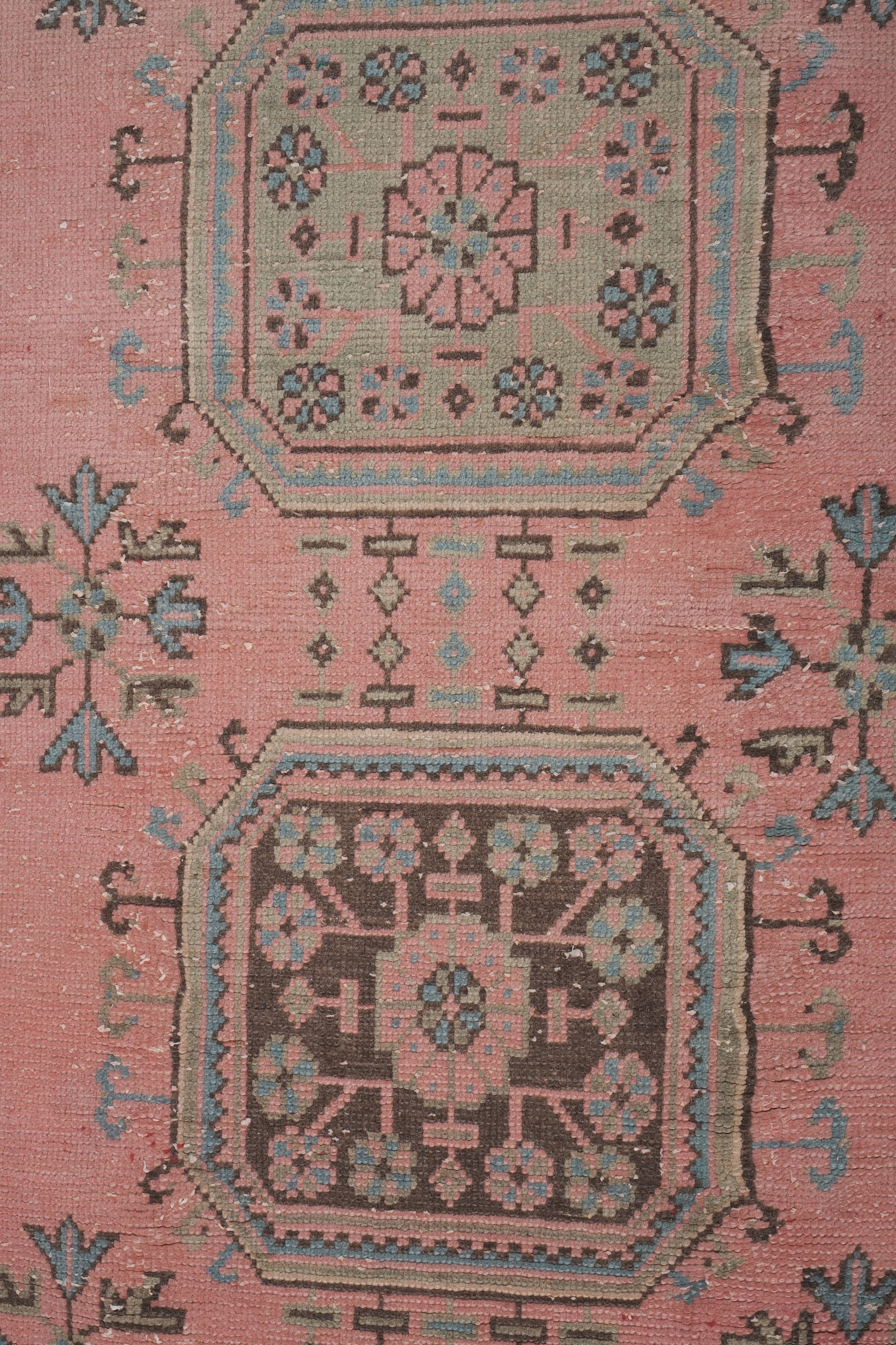 Vintage Turkish Runner Rug 2'6'' x 21'8''