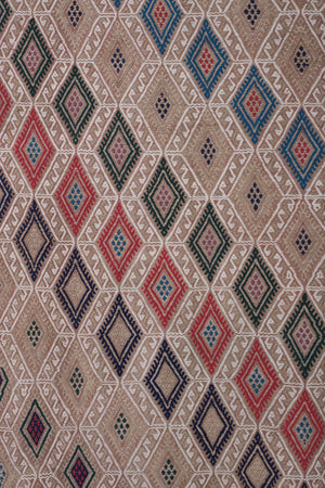 Vintage Turkish Kilim Rug 4'9'' x 6'9''