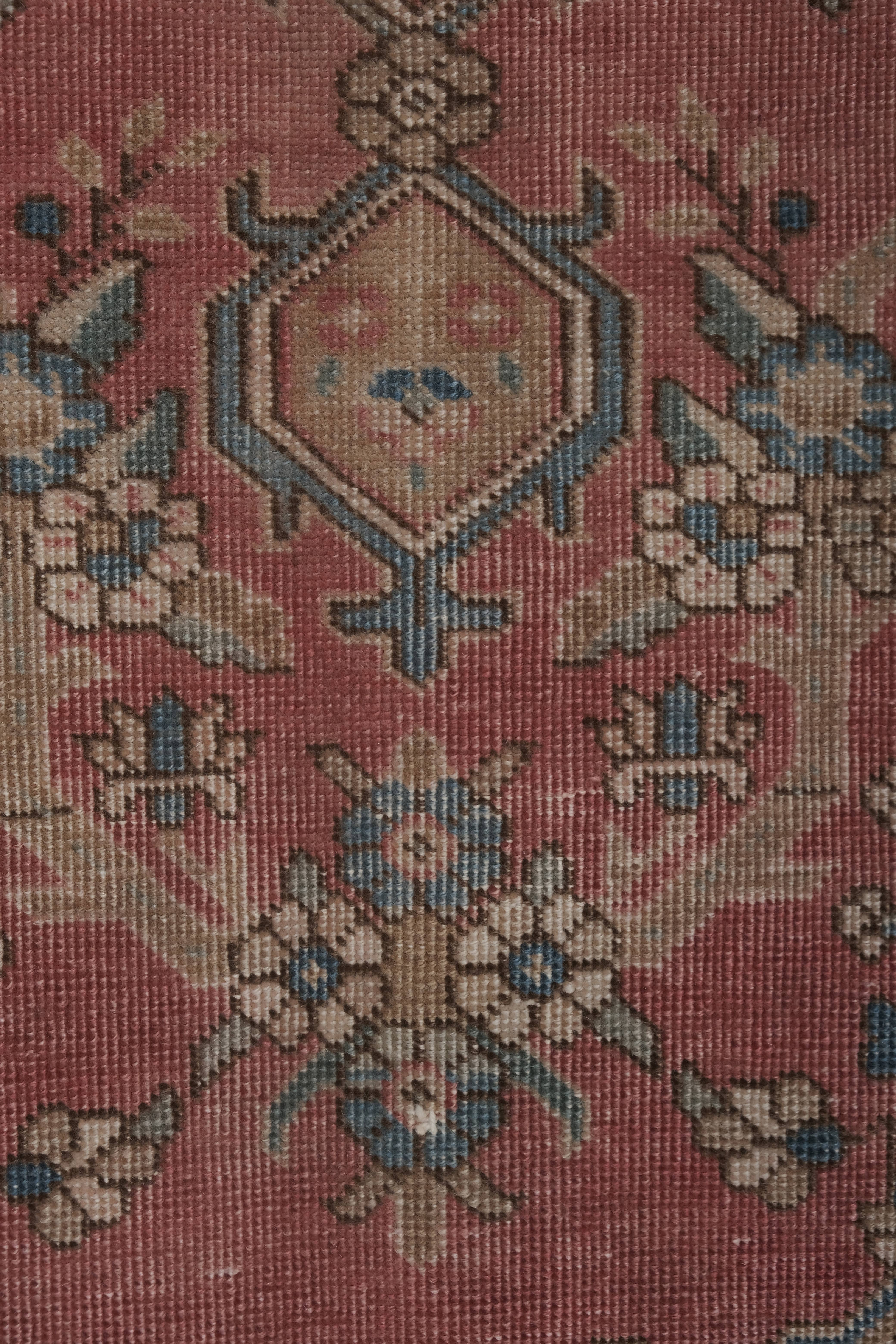 Vintage Turkish Rug 4'5'' x 6'4''