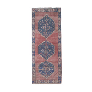 Vintage Turkish Runner Rug 3'3'' x 8'6''