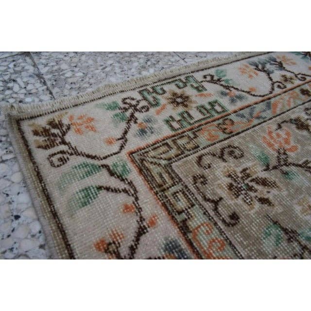 Vintage Oushak Rug 3'9'' x 6'10''