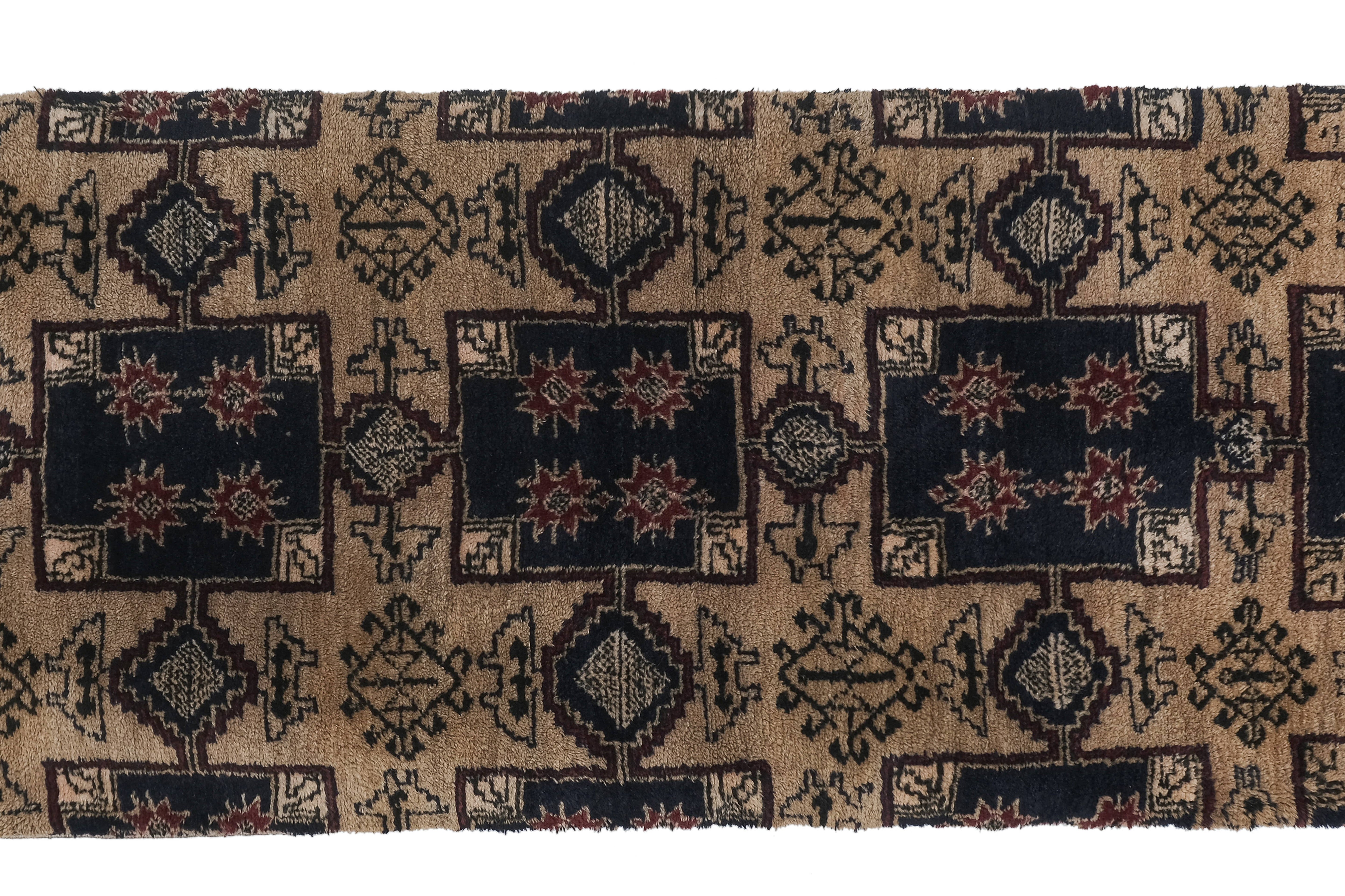 Vintage Turkish Tulu Rug 2'11'' x 6'4''