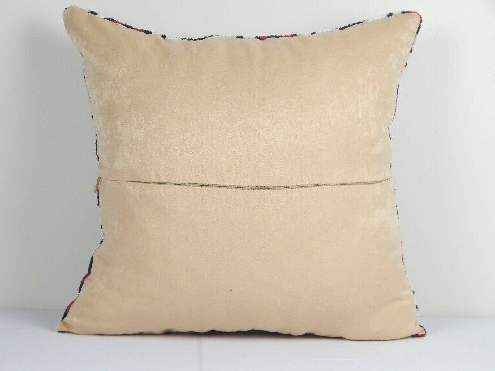 Silk Ikat Velvet Pillow Cover | 18'' x 19''