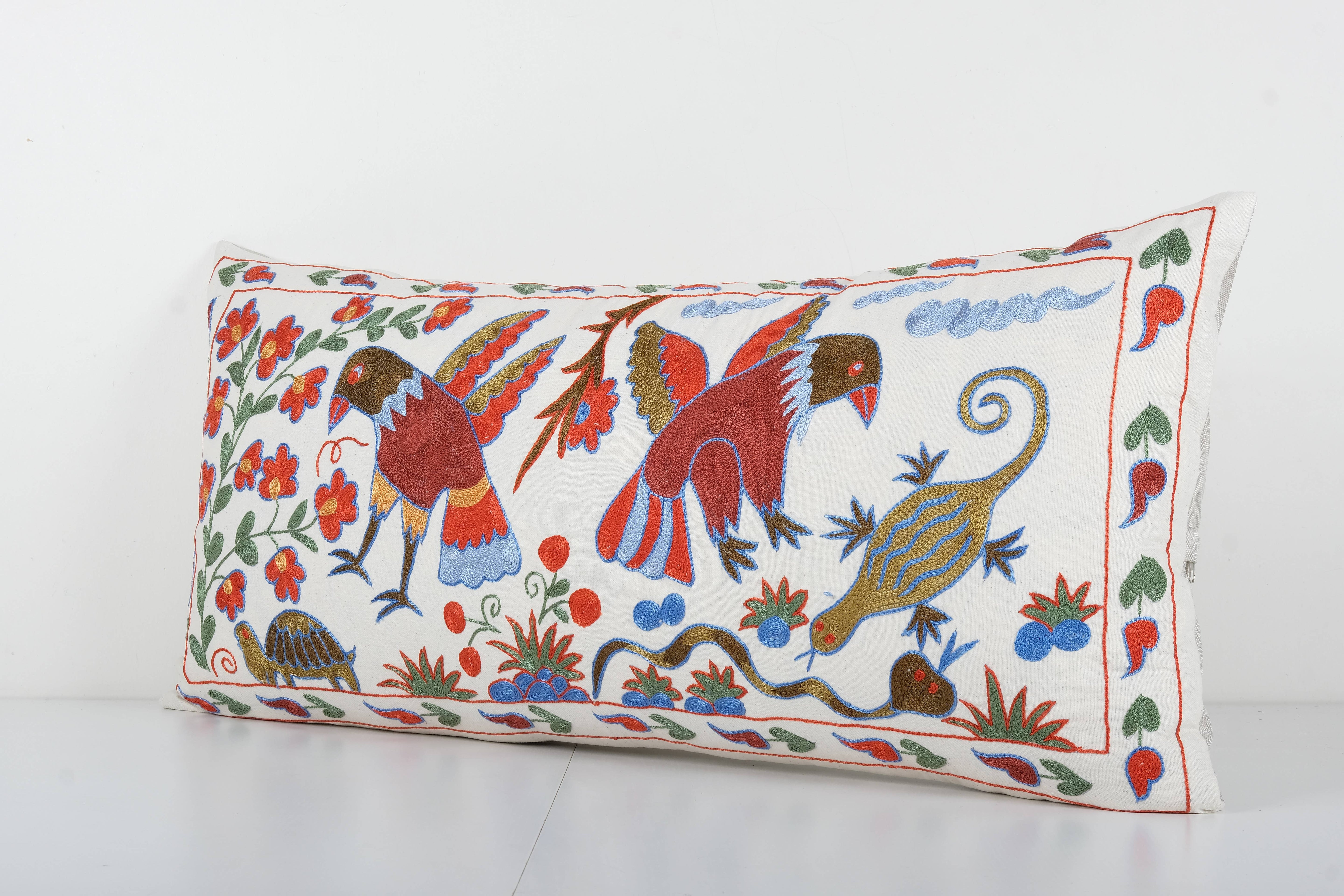 Suzani Bedding Pillow Cover | 18'' x 38''