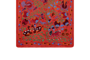 Suzani Wall Hanging & Bedspread 3'4'' x 6'1''
