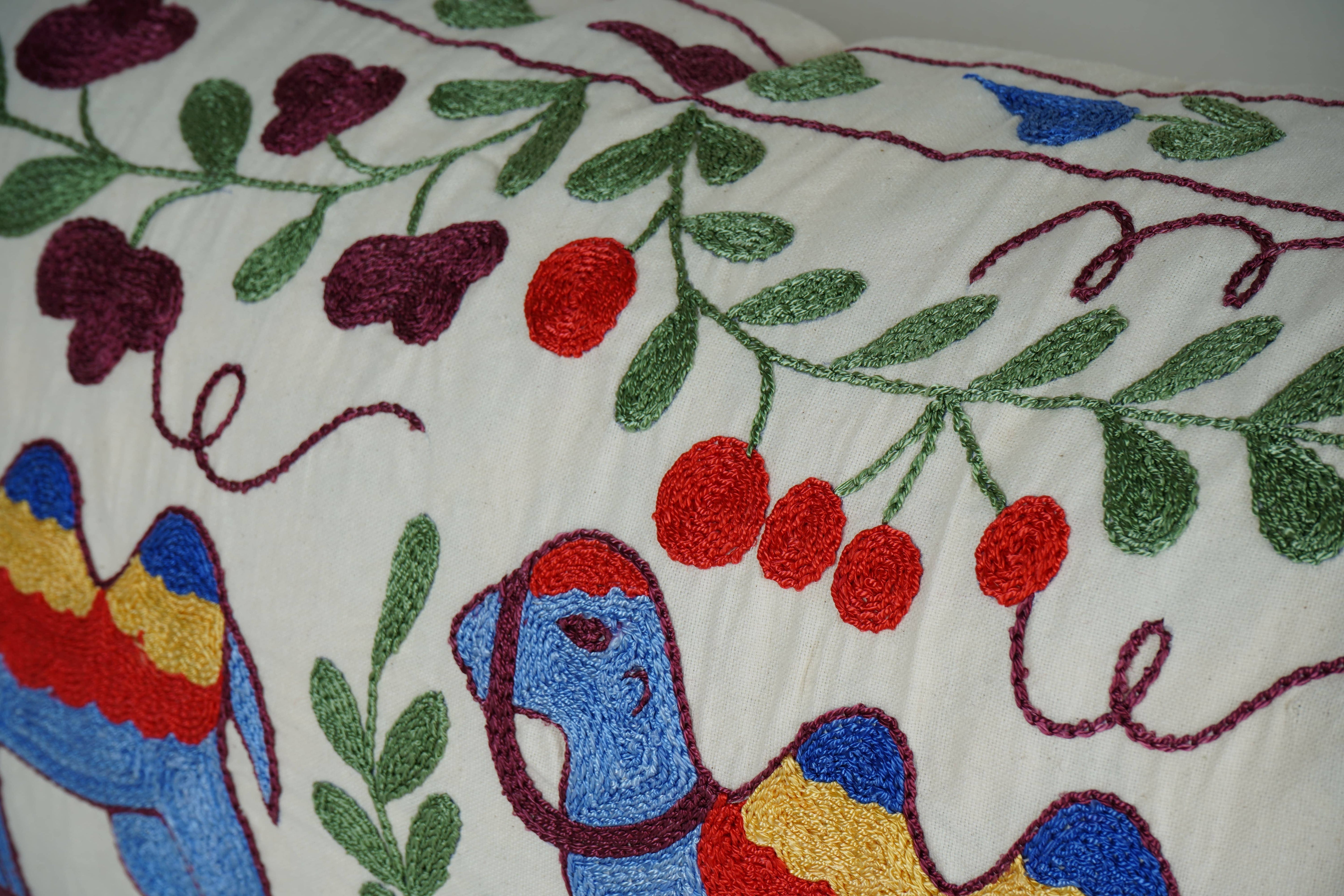 Suzani Bedding Pillow Cover | 17'' x 35''
