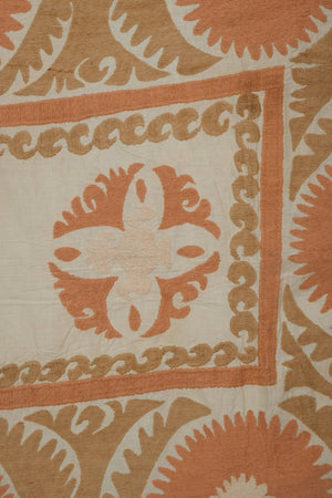 Suzani Wall Hanging & Bedspread | 5'5'' x 7'7''