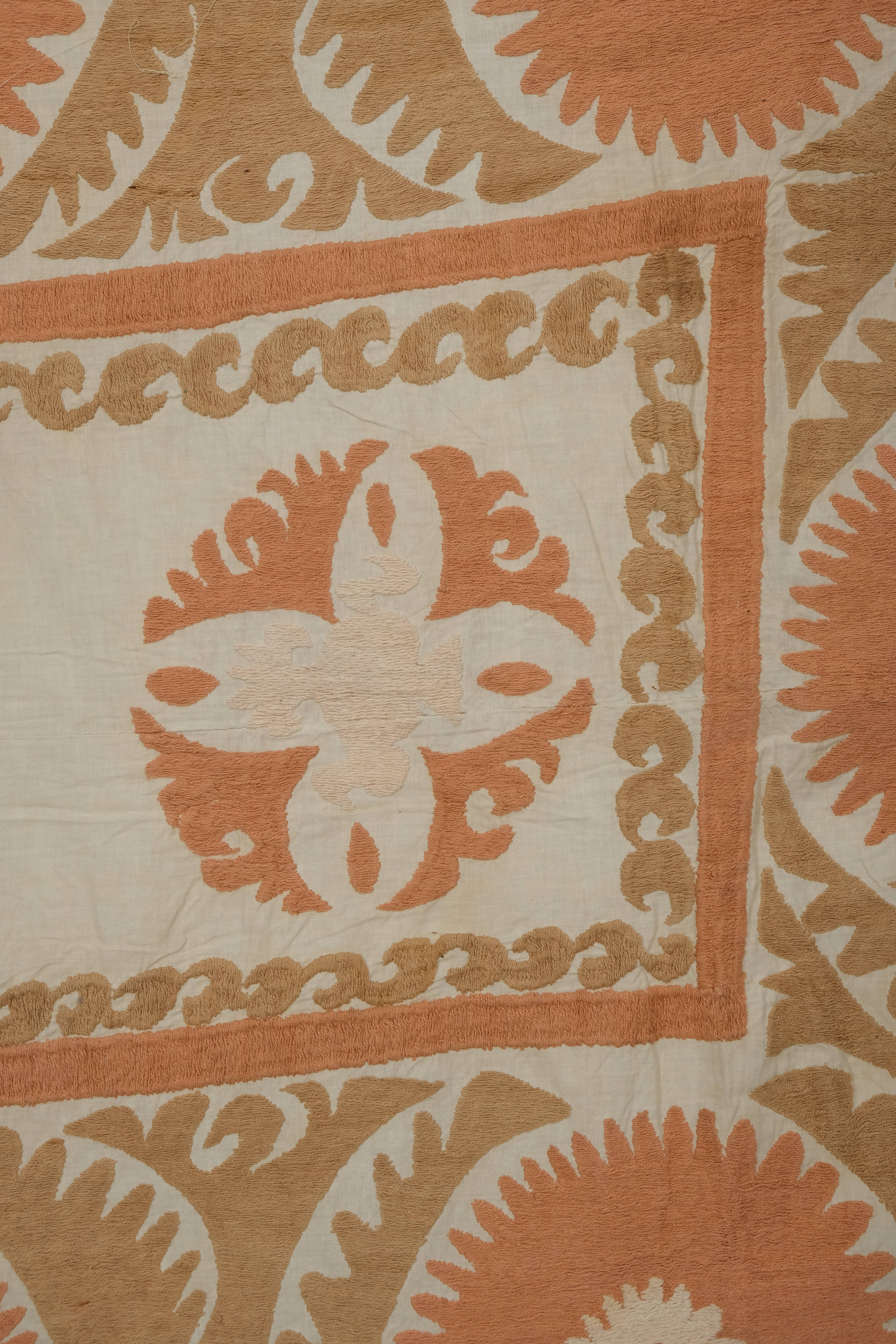 Suzani Wall Hanging & Bedspread | 5'5'' x 7'7''