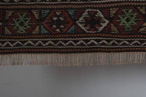 Vintage Turkish Soumac Kilim Rug 3'6'' x 6'1''