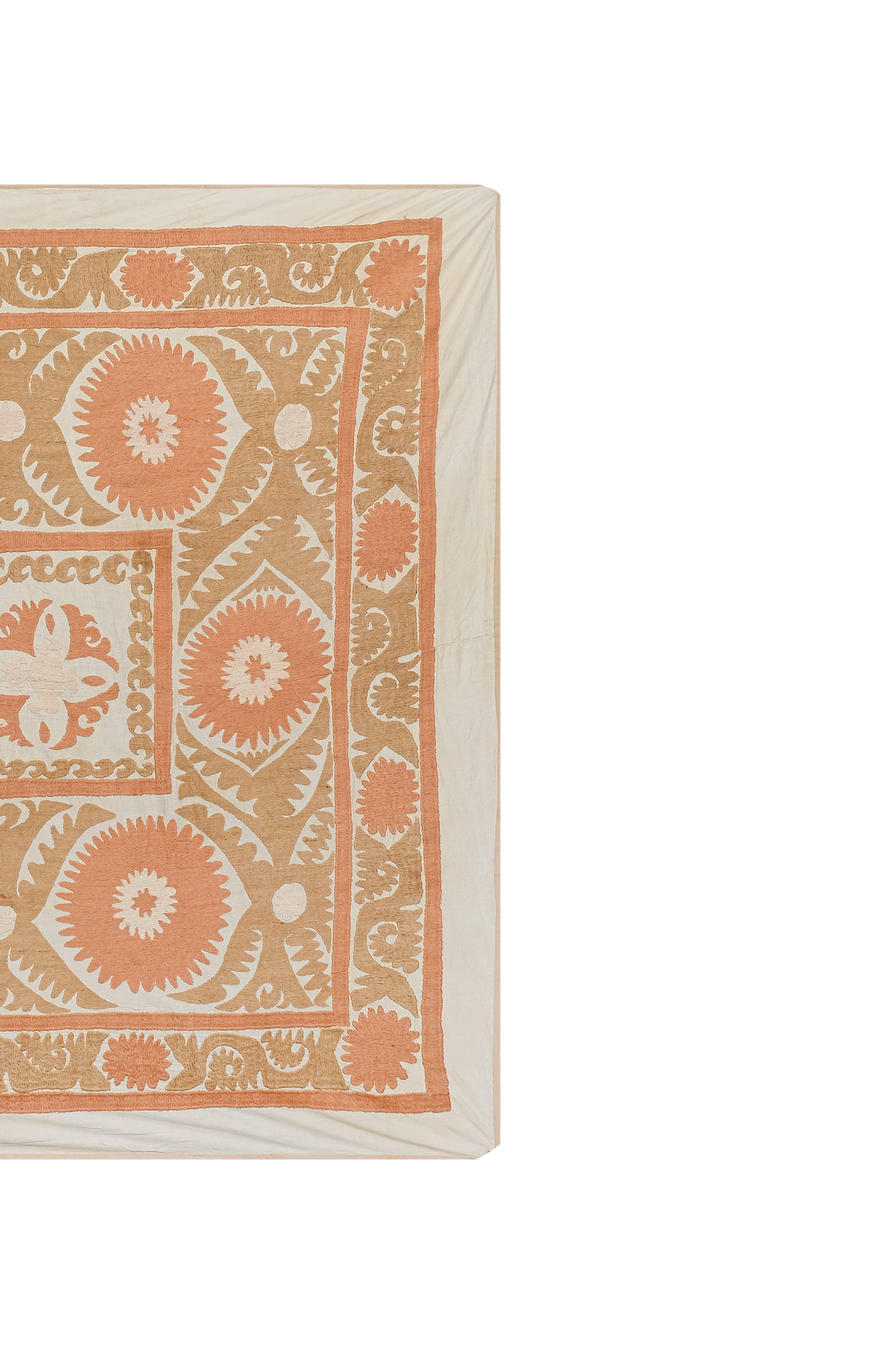 Suzani Wall Hanging & Bedspread | 5'5'' x 7'7''