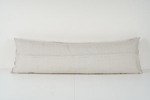 Silk Ikat Velvet Pillow Cover | 16'' x 48''
