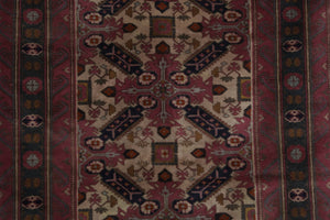 Vintage Caucasian Rug 4'2'' x 6'3''
