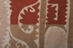 Camel Suzani Wall Hanging & Bedspread | 7'7'' x 12'4''