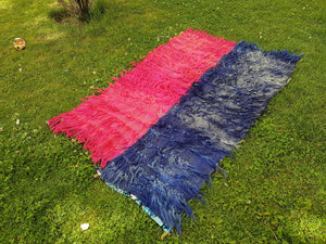 Vintage Turkish Tulu Rug 3'5'' x 5'8''