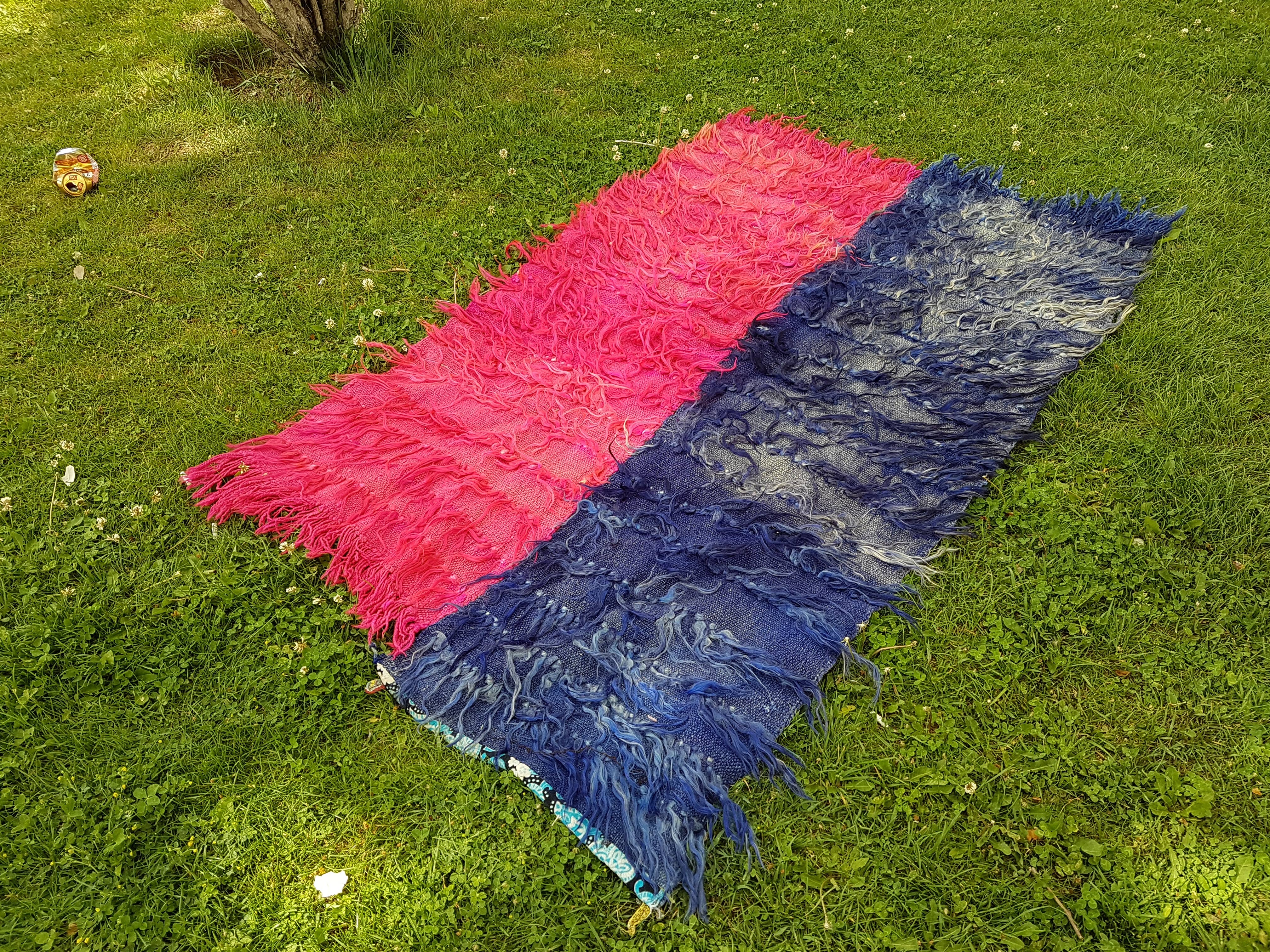 Vintage Turkish Tulu Rug 3'5'' x 5'8''