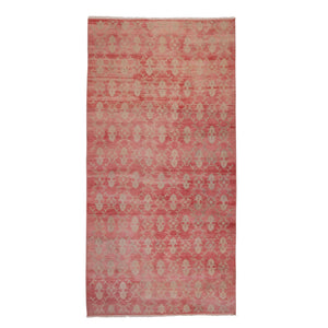Vintage Turkish Karapinar Rug 5'3'' x 10'8''
